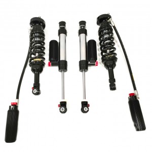 2.5 choques de corrida offroad de alto desempenho de fábrica SHOX, elevador de 2 polegadas para ISUZU MU-X, com reservatório remoto