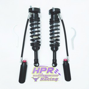 2.5 SHOX factory offroad racing shocks 2 inches lift for FORD RANGER T6/T7, with remote reservoir/subtank