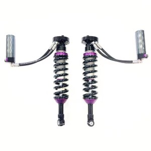 Doble manguera SHOX factory offroad de alto rendimiento/amortiguadores de carreras 4×4/shox elevación de 2,5 pulgadas para TOYOTA LAND CRUISER PRADO 120/LC120, compresión + rebote ajustable, con depósito remoto