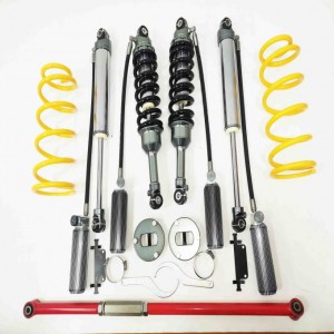 2.5 SHOX factory high performance offroad overland/racing shocks 2.5 inches lift for TOYOTA HILUX VIGO TRUCK, with remote subtank