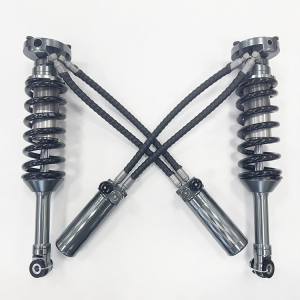 Manguera doble SHOX MITSUBISHI PAJERO V73/V93/V97 de fábrica de alto rendimiento offroad/amortiguadores de carreras 4x4/shox 2.5 pulgadas de compresión de elevación + rebote ajustable con depósito remoto