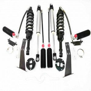 2.5 SHOX factory offroad racing shocks 2 inches lift for GREATWALL GWM POER, with remote reservoir