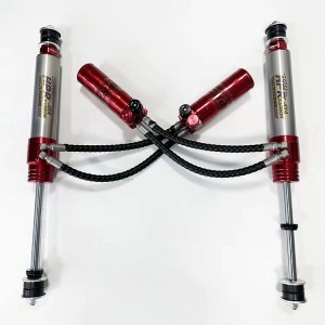 TOYOTA LandCruiser 80 LC80 Double hose SHOX factory high performance offroad/4×4 racing shocks/shox 2.5 inch lift, compression +rebound adjustable, with remote reservoir