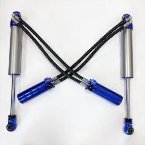 Toyota Hilux Revo Double tuyau SHOX usine haute performance tout-terrain / amortisseurs de course 4 × 4 / shox levage de 2,5 pouces, compression + rebond réglable, avec réservoir à distance