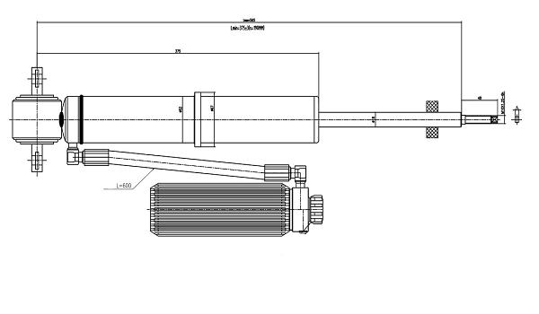 2.0 diameter adjustable with subtank