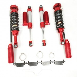 2.5 SHOX factory high performance 4×4 racing shocks 2 inches lift for ISUZU D-MAX, with remote reservoir