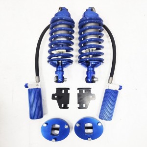 2.5 SHOX factory high performance racing shocks 2.5 inches lift for NISSAN PATROL Y62, hard and soft adjustable