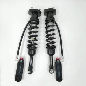 Amortiguadores de carreras 4×4 de alto rendimiento de fábrica 2.5/3.0 SHOX con elevación de 2.5 pulgadas para TOYOTA LANDCRUISER 200, con depósito remoto