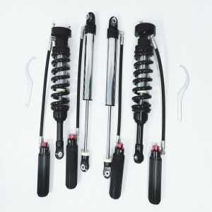 2.5 SHOX factory offroad racing shocks 2 inches lift for FORD RANGER T6/T7, with remote reservoir/subtank