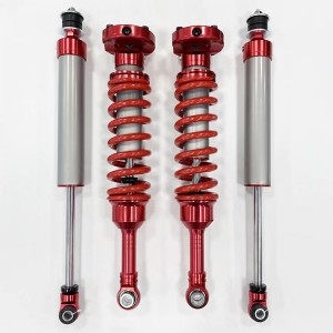 2.5 SHOX fábrica Toyota LandCruiser 300 offroad de alto desempenho / 4 × 4 / overland / choques de corrida / mono-tubo shox 2 polegadas de elevação, rebote ajustável