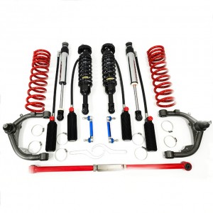 2.5 SHOX factory high performance offroad racing shocks 2 inches lift for ISUZU MU-X,with remote reservoir