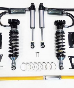 Double tuyau SHOX usine haute performance tout-terrain/amortisseurs de course 4×4/shox 2,5 pouces élévateur pour MITSUBISHI PAJERO SPORT, compression + rebond réglable, avec réservoir à distance