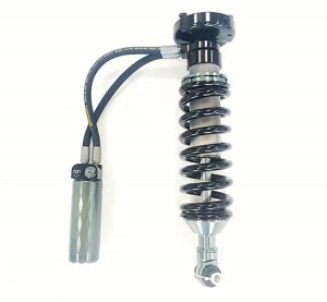 Double hose SHOX factory high performance offroad/4×4 racing shocks/shox 2.5 inch lift for MITSUBISHI PAJERO SPORT, compression +rebound adjustable, with remote reservoir