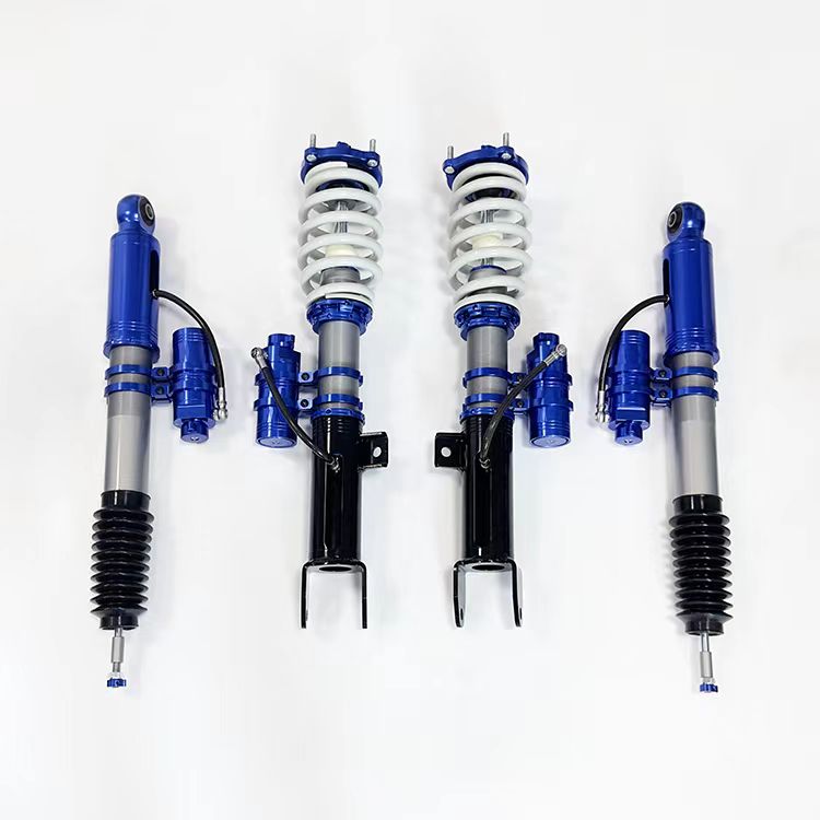 2.0 SHOX factory high performance racing Nitrogen Mono tube shocks for TESLA MODEL 3, one way/two-way adjustable（User experience）