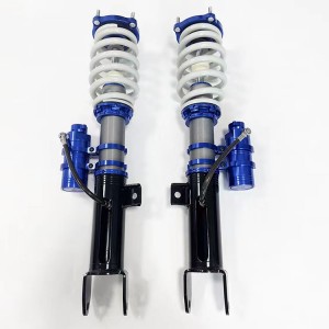 2.0 SHOX factory high performance racing Nitrogen Mono tube shocks for TESLA MODEL 3, one way/two-way adjustable