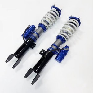 Amortiguadores monotubo de nitrógeno de carreras de alto rendimiento de fábrica 2.0 SHOX para TESLA MODELO 3, ajustables en una dirección o en dos direcciones