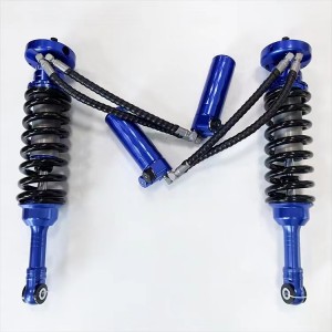 Toyota Hilux Revo Double tuyau SHOX usine haute performance tout-terrain / amortisseurs de course 4 × 4 / shox levage de 2,5 pouces, compression + rebond réglable, avec réservoir à distance