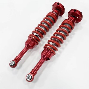 2.5 SHOX fábrica Toyota LandCruiser 300 alto rendimiento offroad/4×4/overland/carreras/shox mono-tubo 2 pulgadas de elevación, rebote ajustable